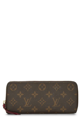 Louis Vuitton Monogram Canvas Clemence Wallet - WGACA