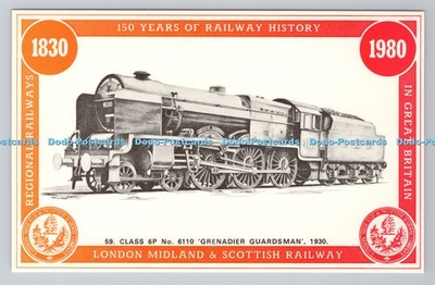 R803042 Class 6P No 6110 Grenadier Guardsman London Midland and Scottish Railway