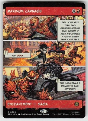 GGC - 11 Maximum Carnage (Borderless) 225 R Marvel's Spider-Man