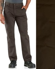 Vtg Carhartt Brown B11 Washed Duck Work Loose Fit Pant Carpenter Grunge 38 x 32