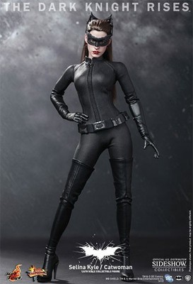 Hot Toys MMS188 1/6 Catwoman Selina Kyle Figure The Dark Knight Rises Used