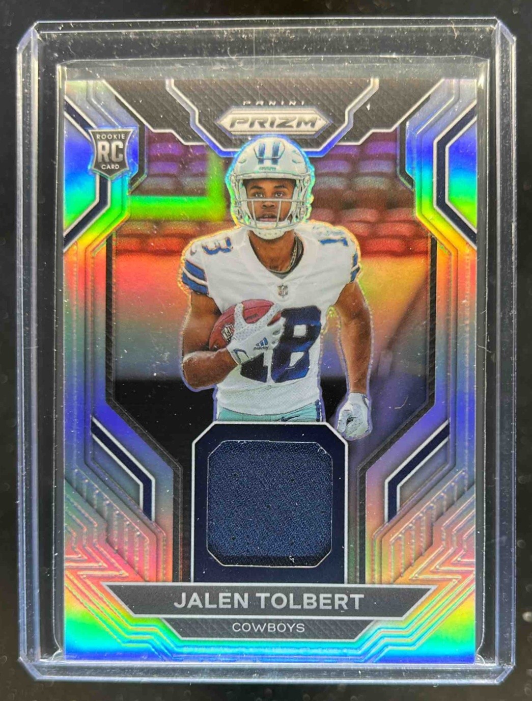 Jalen Tolbert Panini Prizm Rookie Gear #RGJT Base