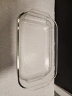 Vintage pyrex 232 R Clear Glass 11x 7x1.5 Casserole Dish 2 Qt Baking Lasagne Pan