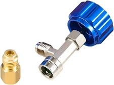 R1234yf Self-Sealing Can Tap, Refrigerant Can Opener with Tank Adapter for 1/4"