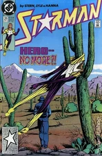 Starman #21 VG 1990 Stock Image Low Grade