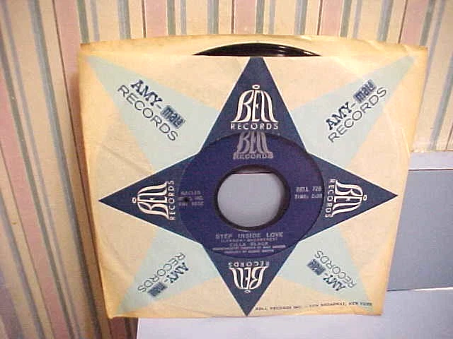 CILLA BLACK -STEP INSIDE LOVE/COULDN'T TAKE MY EYES OFF YOU -NM VINYL & EX AUDIO Foto 3 de 3