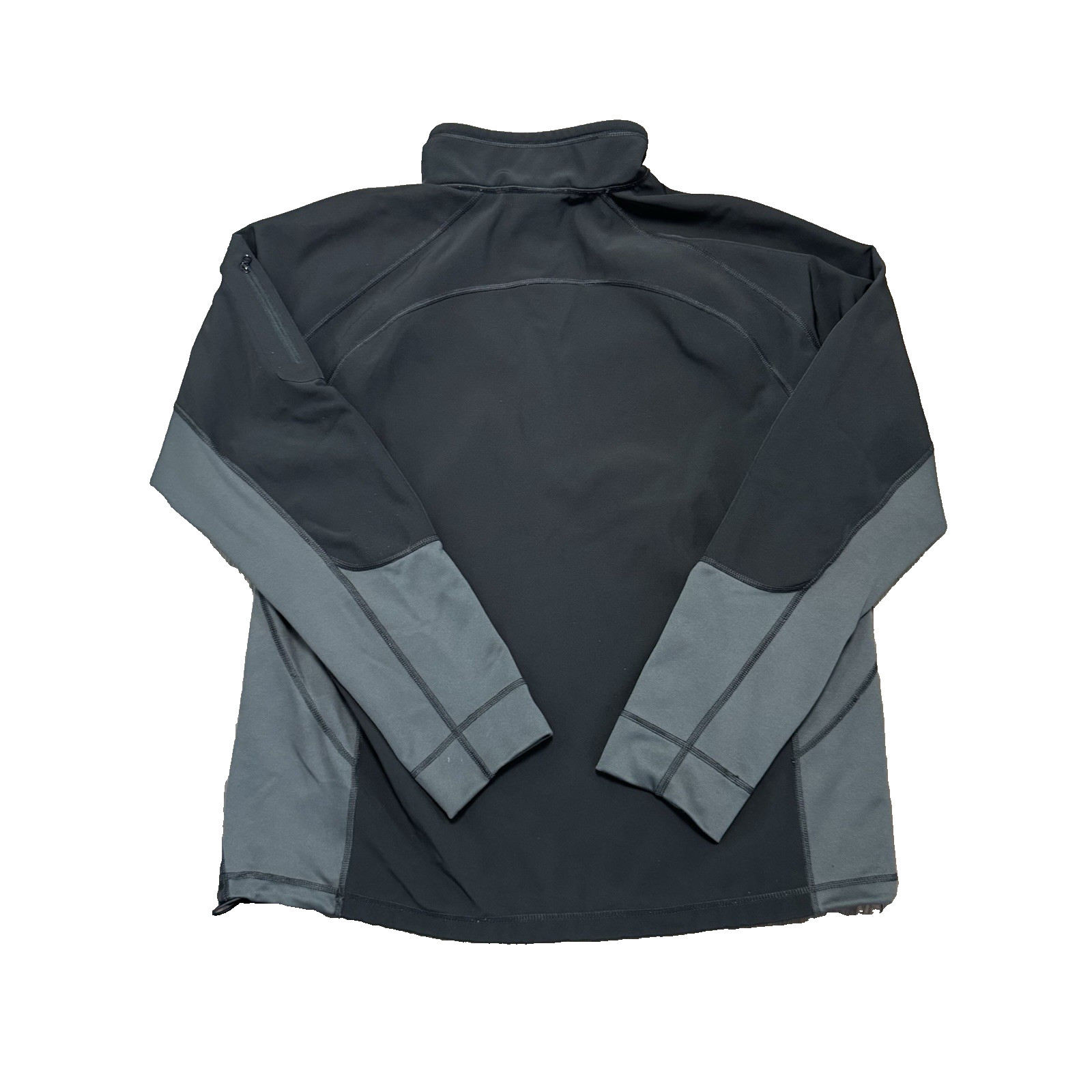 The North Face Sabretooth Half Zip Pullover Softshell Jacket Black Men's Large thumbnail 2