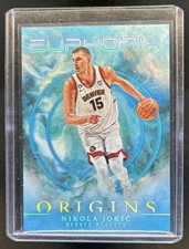2023-24 Panini Origins Nikola Jokic Euphoria Turquoise #/25 Nuggets