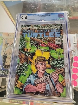 Teenage Mutant Ninja Turtles #12 CGC 9.8 WP (1986 Mirage)