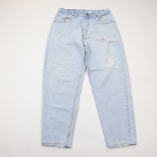 Vintage Levis 560 Jeans Mens actual size 33x30 Loose Tapered Distress Light Wash