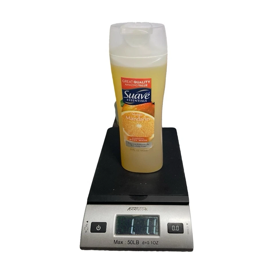 Suave Naturals Mango Mandarin Orange Hydrating Body Wash 12 oz 1 Bottle New - Image 3 of 3