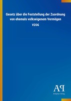 Antiphon Verlag | Gesetz üBer Die Feststellung Der Zuordnung Von Ehemals...
