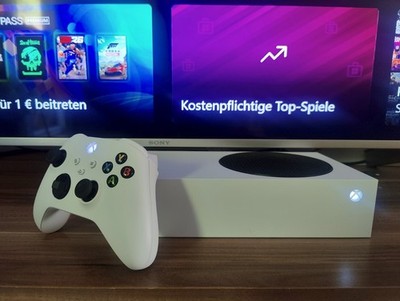 Microsoft Xbox Series S 512GB Spielekonsole - Weiß OVP Top Zustand kaum benutzt.