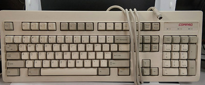 Compaq 120082-001 A- 101-Key Enhanced PS/2 Keyboard - RT101