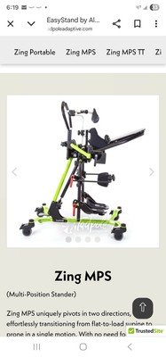 EasyStand Zing MPS (Multi-Position Stander),