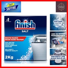 Finish Dishwasher Salt | Salt for Dishwashers and Water Softeners, 2Kg Box. 2.48 per kilo