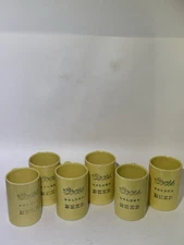 Vintage Coors Golden Beer Mugs Set of 6 Made In USA