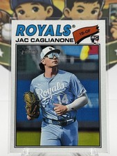 Topps 2026 Heritage Jac Caglianone Rookie RC Kansas City Royals #136 (CP1361)