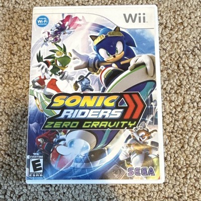 SEGA Sonic Riders: Zero Gravity Nintendo Wii Racing NTSC-U/C Manual Included