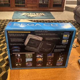 Sega CD Model 2 Console -NEW IN BOX- Complete w/Manuals & Sewer Shark -See Desc.