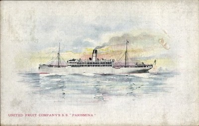 Ak SS Parismina der United Fruit Company - 4763824