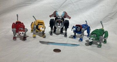 Netflix Voltron Legendary Defender 5 Diecast Metal & Plastic Toys (Incomplete)
