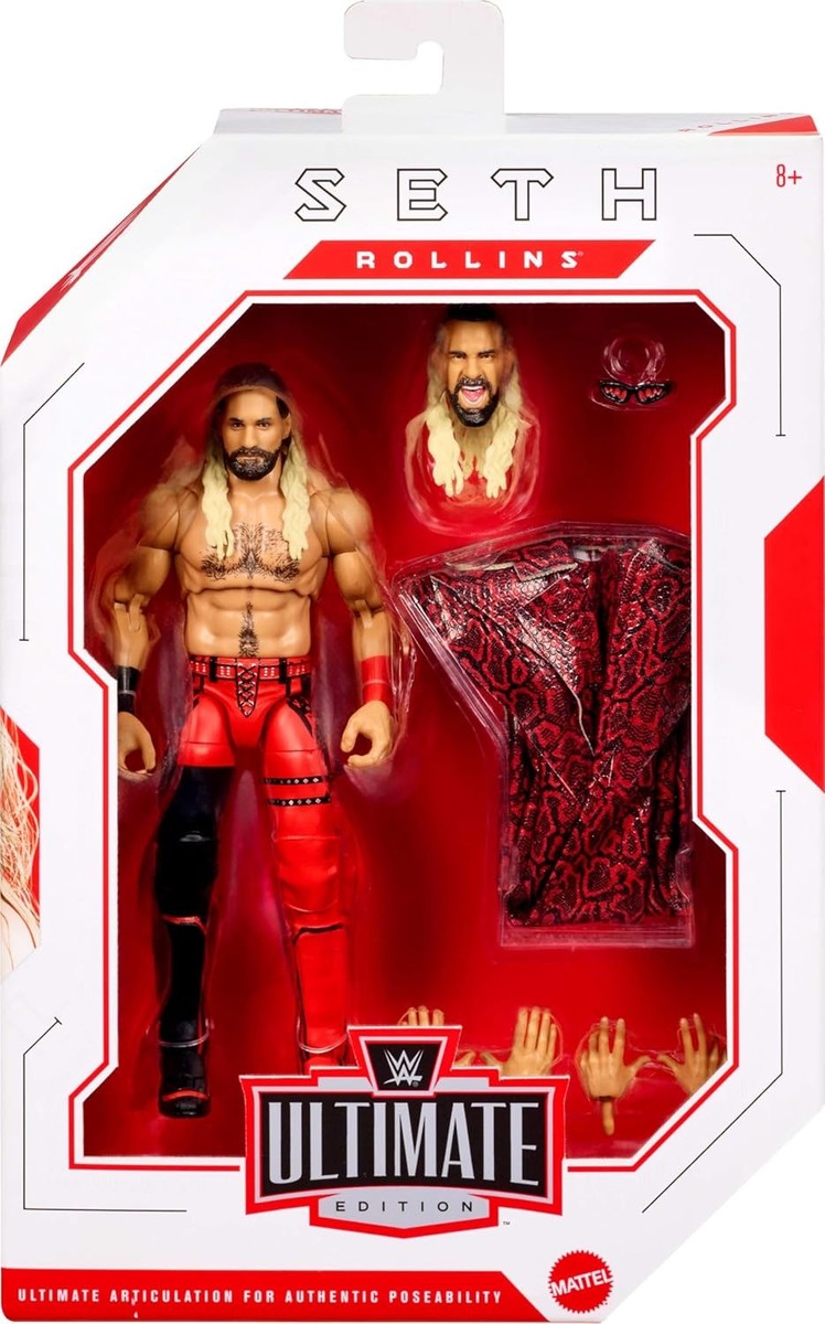 WWE Ultimate Edition Seth Rollins Action Figure 2026 Mattel | eBay