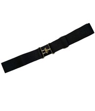 NEW Equestrian Elastic Surcingle Belt - Black- One Size