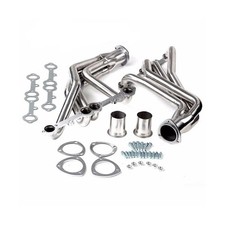 Polished Stainless Steel Long Tube Headers For 1973-1987 Chevy Gmc Ck Series... Polished Stainless Steel Long Tube Headers For 1973-1987 Chevy Gmc Ck Series...
