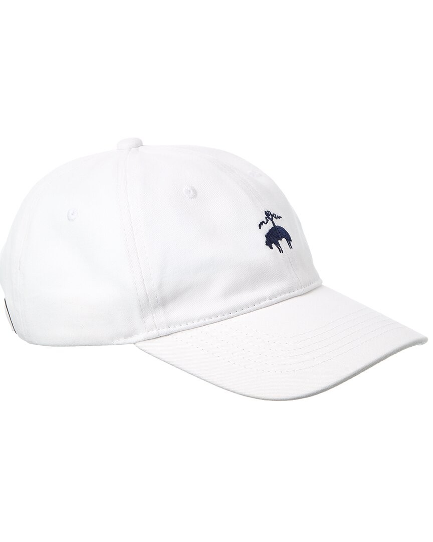 Brooks Brothers New Classic Baseball Hat Mens White Os 5890₽