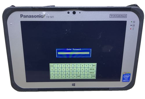 Tablette PC Panasonic ToughPad FZ-M1 - I5, 256GB SSD, 4GB RAM, Windows 10, LTE, GPS, écran 7 Pouces
