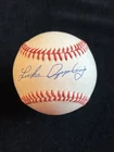 Luke Appling Signed  Official American League Baseball Chicago White Sox MLB HOF
