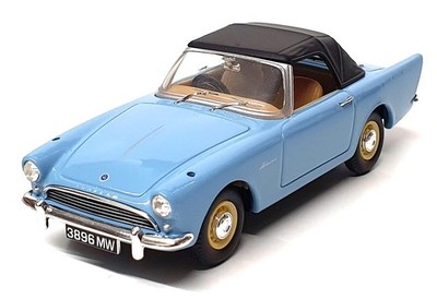 Vanguards 1/43 Scale VA07002 - Sunbeam Alpine S3 - Wedgewood Blue