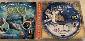 Sega Dreamcast- Sonic Adventure CIB (Dreamcast - Sega All Stars) Disc Is clean
