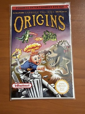 Garbage Pail Kids Origins RAW Little Samson Nintendo Homage Whatnot Exclusive