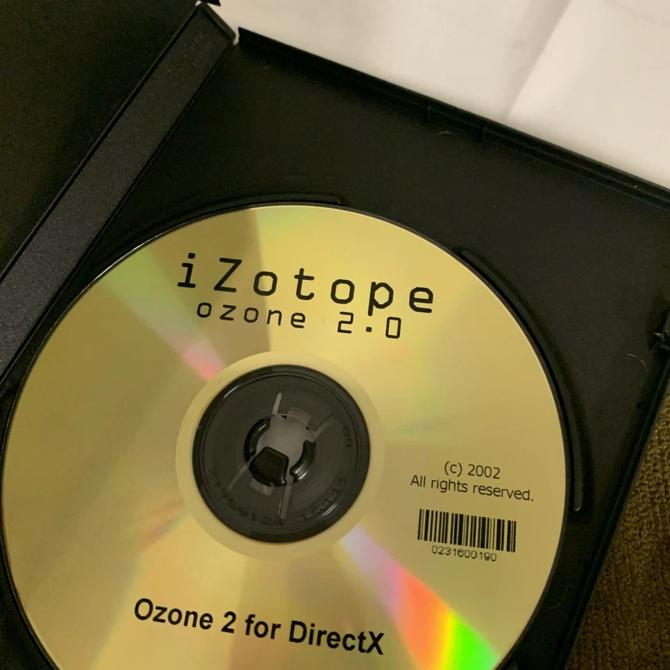 Ozone 2.0 Isotope Mastering Elements Audio Recording Software Vintage - Image 2 of 3