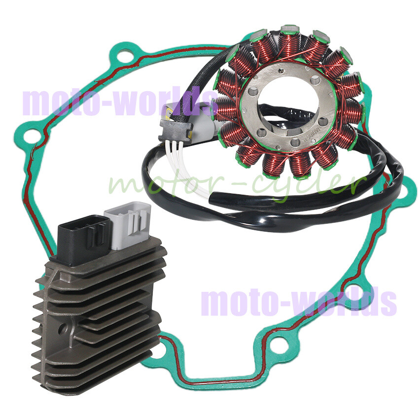 R Class ポレット 39 W1 V2 MF Magneto Stator+Voltage Rectifier+Gasket for Kawasaki ZX600