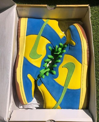 Nike Sb Dunk High ''Marge'' 11,5US 10,5UK Concepts Og Vintage Rare Jordan