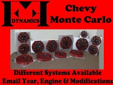 FF DYNAMICS EXTREME ELECTRIC COOLING FAN SYSTEM: CLASSIC CAR CHEVY MONTE CARLO