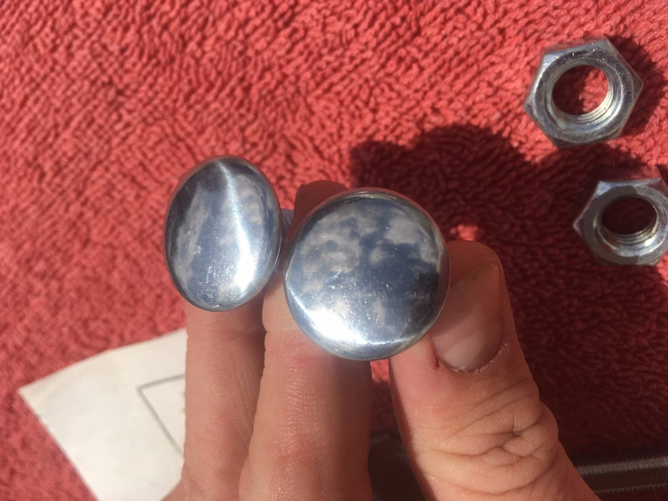 1959 Chevrolet Impala Biscayne Bel Air NOVO acessório kit de ferragens protetor de grade - Imagem 3 de 3