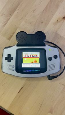 Gameboy Advance Speaker Amplify White Plug On Headphone Jack