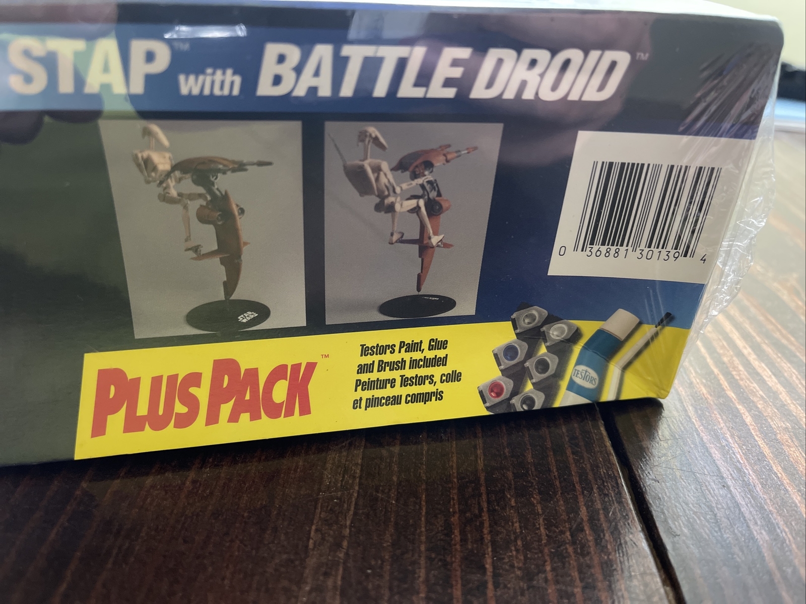 AMT ERTL Star Wars Episode1 :Stap with Battle Droid Model Kit 1:6 scale ...