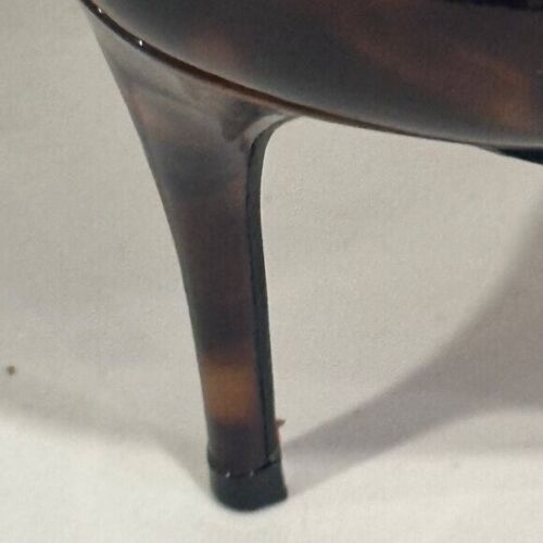 Christian Louboutin vernice tartaruga 70 mm punta a pompa misura 37,5/7,5 - Foto 15 di 16