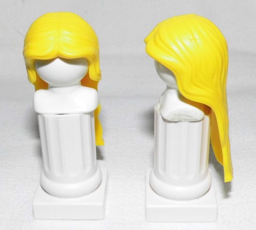 01928V, Haare, Meerjungfrau, Nixe, lang, offen, gelb - Bild 1 von 2