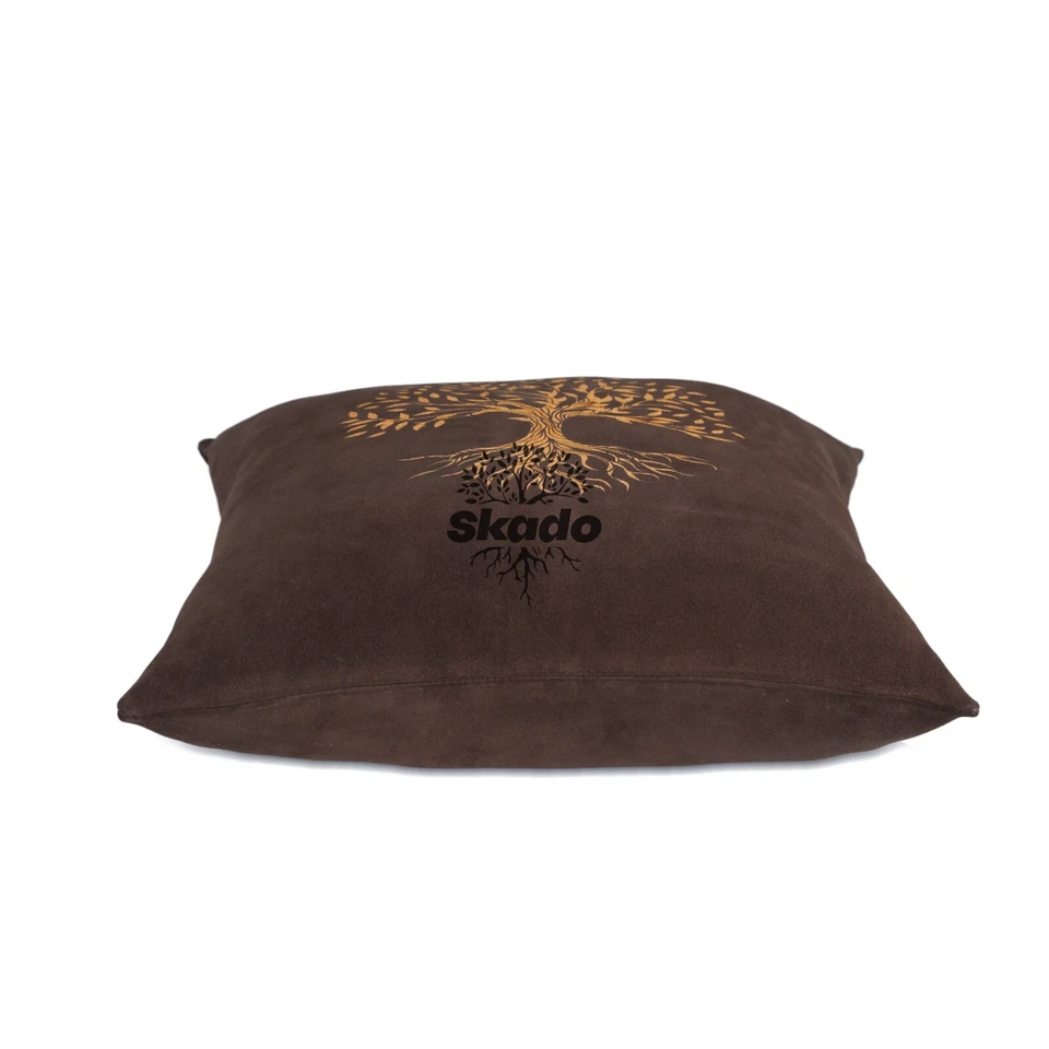 Наволочка чехол замши кожаный плед подушка чехол воловья кожа диван Offic18" - Изображение 4 из 4