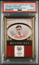2016 Futera Unique Arsenal Soccer Cards 9
