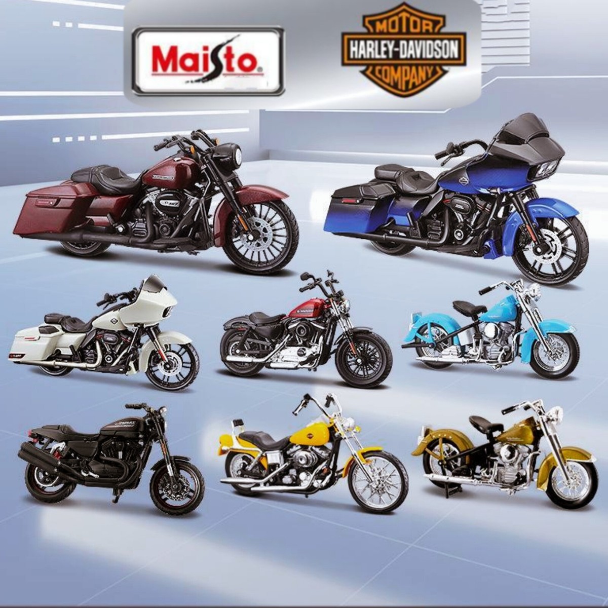 Maisto 1/18 2021 Kawasaki Ninja ZX 10R Motorcycle Bike Model Moto