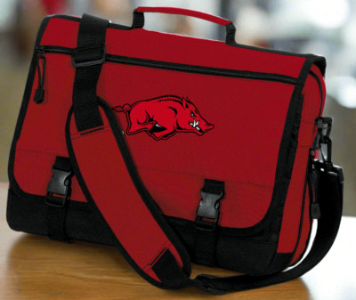 Arkansas Razorbacks Laptop Briefcase   Computer Bag for UA Students & Profession