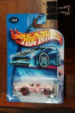 Vintage Hot Wheels on Card 2004 124 Star Spangled 2 2/5 T-Bird 1957