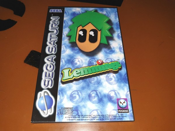 ## Lemmings 3D - Sega Saturn Spiel - Neuware / New / Sealed ##-image